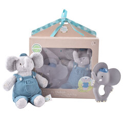 Грызунок слоненок Tikiri Toys Alvin + мягкая игрушка слоненок Alvin цена и информация | Игрушки для малышей | pigu.lt