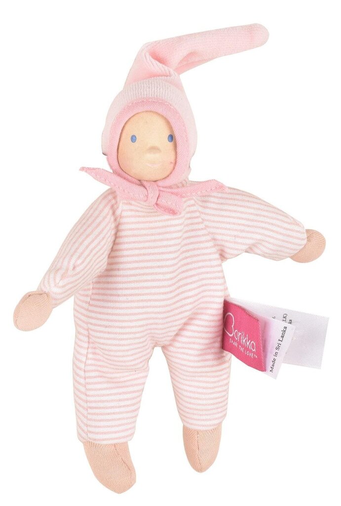Minkšta lėlė Seraphins su rožiniu apdaru Tikiri, 18 cm kaina ir informacija | Žaislai mergaitėms | pigu.lt