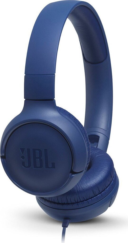 JBL Tune 500 JBLT500BLU цена и информация | Ausinės | pigu.lt