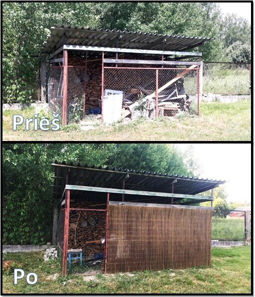 Karklinių vytelių pakabinama tvora/uždanga 300x130 kaina ir informacija | Tvoros ir jų priedai | pigu.lt
