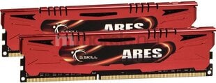 G.Skill Ares DDR3 2x8GB 1600MHz CL9 XMP (F3-1600C9D-16GAR) цена и информация | Оперативная память (RAM) | pigu.lt