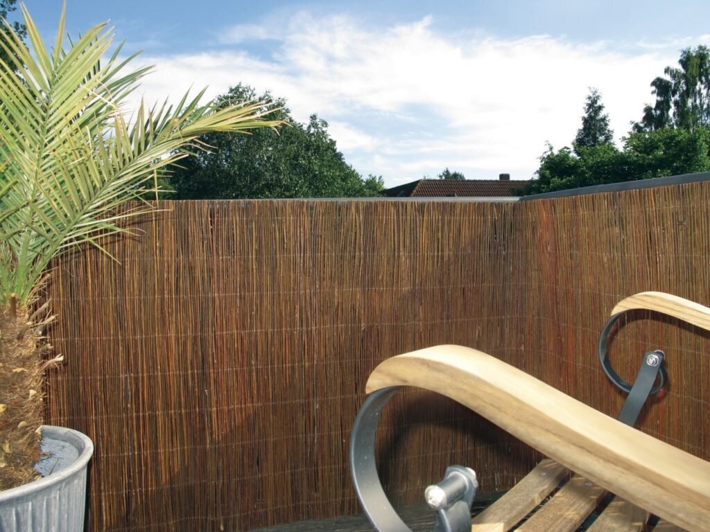 Karklinių vytelių pakabinama tvora/uždanga,300x150 kaina ir informacija | Tvoros ir jų priedai | pigu.lt