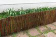 Karklinių vytelių pakabinama tvora/uždanga, 500x140 kaina ir informacija | Tvoros ir jų priedai | pigu.lt
