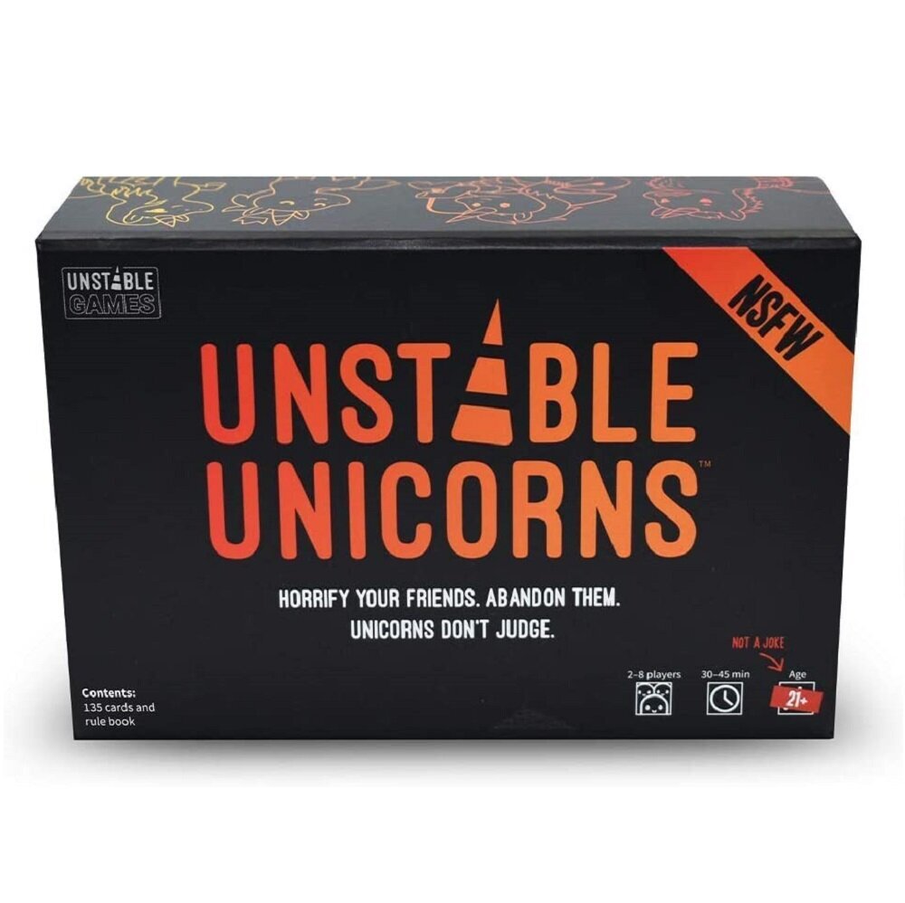 Stalo žaidimas Unstable Unicorns: NSFW, ENG kaina ir informacija | Stalo žaidimai, galvosūkiai | pigu.lt