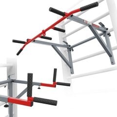 Skersinis ir lygiagretės, montuojamas ant gimnastikos sienelės KSSL080 kaina ir informacija | Skersiniai | pigu.lt