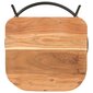 Baro taburetės, 2vnt., akacijos medienos masyvas цена и информация | Virtuvės ir valgomojo kėdės | pigu.lt
