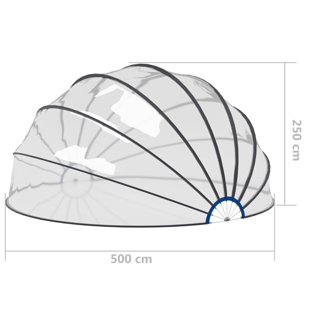 Skliautas baseinui vidaXL, 500x250cm цена и информация | Baseinų priedai | pigu.lt