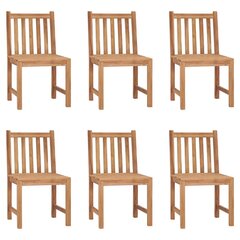 Sodo kėdės su pagalvėlėmis, 6vnt. цена и информация | Садовые стулья, кресла, пуфы | pigu.lt