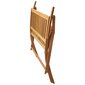 vidaXL Sodo suoliukas su pagalvėle, 120cm, akacijos medienos masyvas kaina ir informacija | Lauko suolai | pigu.lt