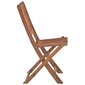 Sulankstomos sodo kėdės su pagalvėmis, 4vnt. kaina ir informacija | Lauko kėdės, foteliai, pufai | pigu.lt
