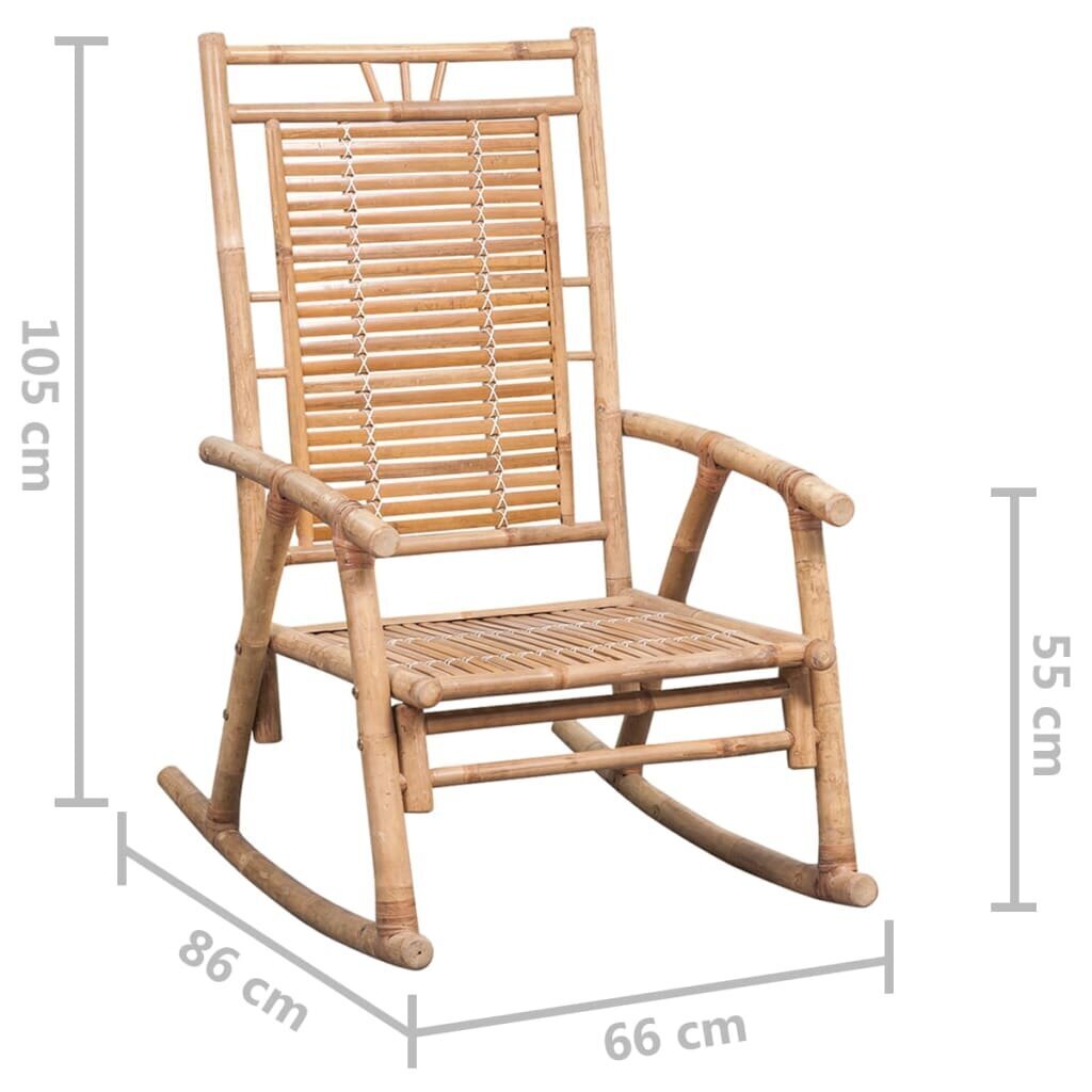 Supama kėdė su pagalvėle, kreminė kaina ir informacija | Svetainės foteliai | pigu.lt