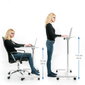 Nešiojamo kompiuterio staliukas Tatkraft Trend 70x48cm, baltas цена и информация | Kompiuteriniai, rašomieji stalai | pigu.lt