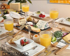 Peilių rinkinys sūriui Formaggio, baltas kaina ir informacija | Peiliai ir jų priedai | pigu.lt