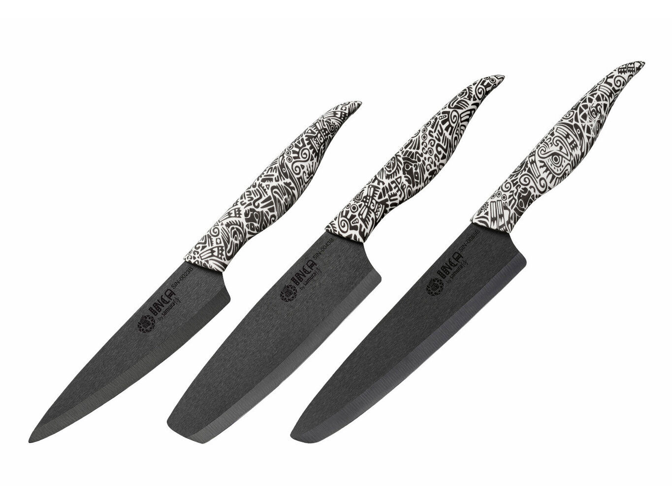 Sia Tokyo Cutlery peilių rinkinys Inca, juodas kaina ir informacija | Peiliai ir jų priedai | pigu.lt