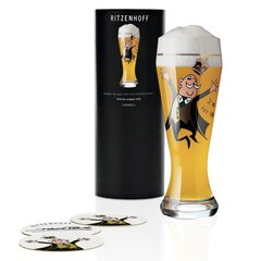 Бокал для пива «Weizen von Debora Jedwab», 1 шт. kaina ir informacija | Стаканы, фужеры, кувшины | pigu.lt
