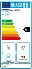 Oro kondicionierius DELONGHI PACN77ECO kaina ir informacija | Kondicionieriai, šilumos siurbliai, rekuperatoriai | pigu.lt