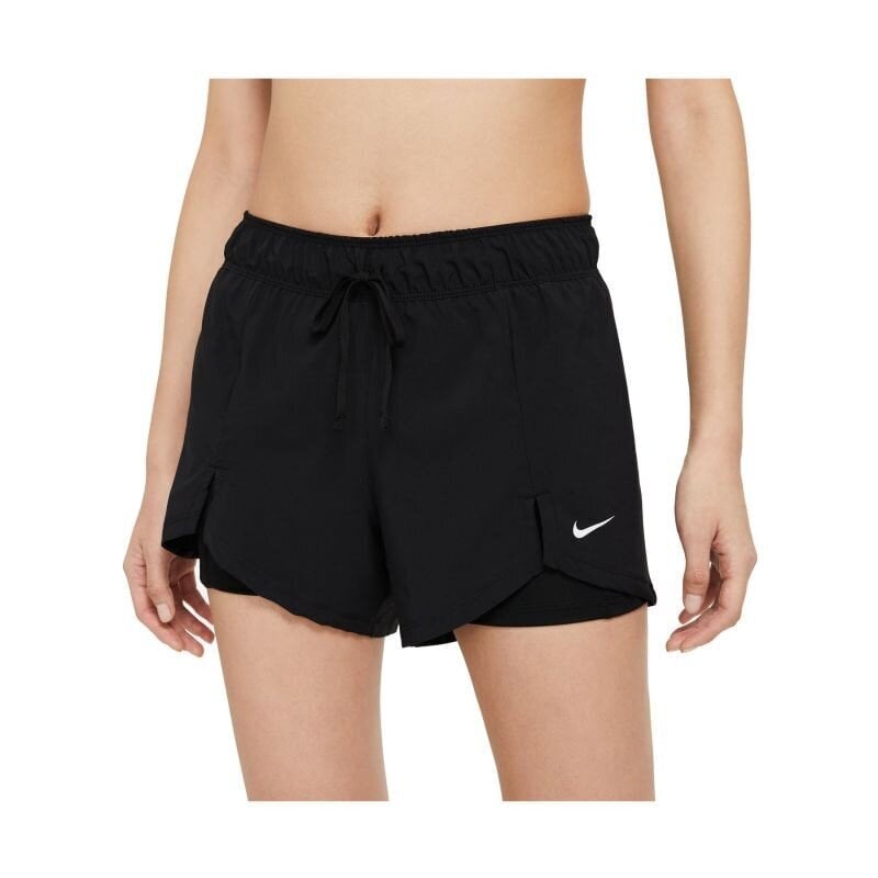 Sportiniai šortai moterims Nike WMNS Flex Essential 2in1 W DA0453-011, juodi kaina ir informacija | Sportinė apranga moterims | pigu.lt