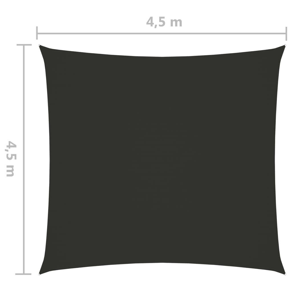 Uždanga nuo saulės, 4,5x4,5 m, pilka kaina ir informacija | Skėčiai, markizės, stovai | pigu.lt