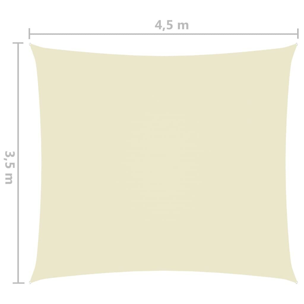 Uždanga nuo saulės, 3,5x4,5 m, ruda цена и информация | Skėčiai, markizės, stovai | pigu.lt