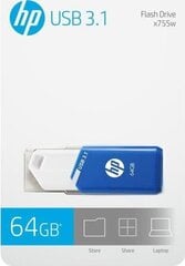 HP Pendrive 64GB USB 3.1 цена и информация | USB накопители | pigu.lt