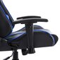 Žaidimų kėdė, juoda ir mėlyna kaina ir informacija | Biuro kėdės | pigu.lt