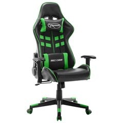Žaidimų kėdė, juoda ir žalia цена и информация | Офисные кресла | pigu.lt