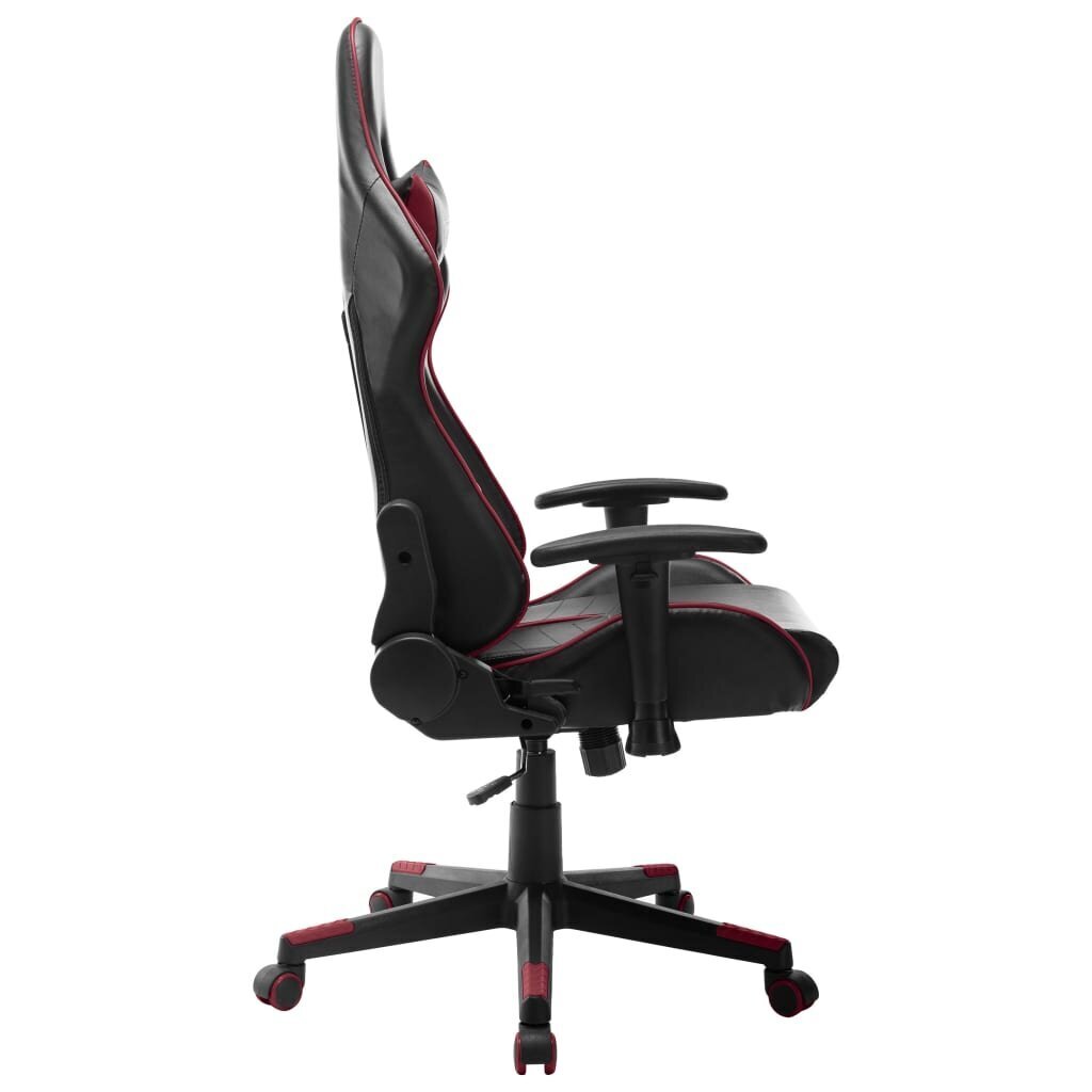 Žaidimų kėdė, juoda ir raudona kaina ir informacija | Biuro kėdės | pigu.lt