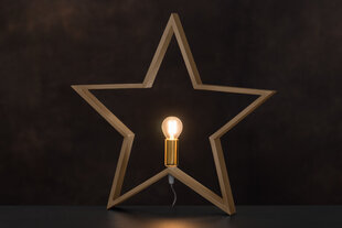 Kalėdų žvaigždė Finnlumor LED, auksinė kaina ir informacija | Kalėdinės dekoracijos | pigu.lt