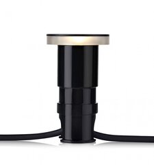 Garden24 Светильник для террасы 3Вт 60мм черный IP44 цена и информация | Уличные светильники | pigu.lt
