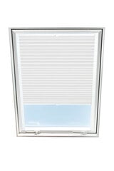 Штора плиссе на мансардное окно Velux, 66x118 см, Белая B-301000 цена и информация | Рулонные шторы | pigu.lt