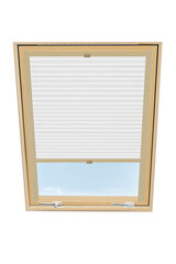 Klostuota užuolaidėlė stoginiam langui Velux, 114x118 cm, Balta B-301000 kaina ir informacija | Roletai | pigu.lt