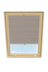 Рулонная штора на мансардное окно Velux, 78x118 см, бежевый B-306000 цена и информация | Рулонные шторы | pigu.lt