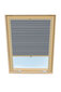 Klostuota užuolaidėlė stoginiam langui Velux, 78x140 cm, Pilka B-308000 kaina ir informacija | Roletai | pigu.lt