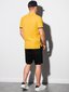 Polo marškinėliai vyrams Ombre S1381, geltoni kaina ir informacija | Vyriški marškinėliai | pigu.lt