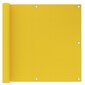 Balkono pertvara, 90x500 cm, geltona kaina ir informacija | Skėčiai, markizės, stovai | pigu.lt