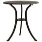 Sodo staliukas, 62x62x65 cm, rudas kaina ir informacija | Lauko stalai, staliukai | pigu.lt