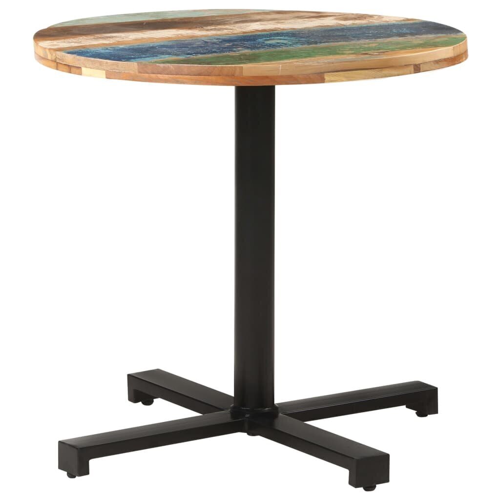 Bistro staliukas, 80x75 cm, rudas цена и информация | Virtuvės ir valgomojo stalai, staliukai | pigu.lt