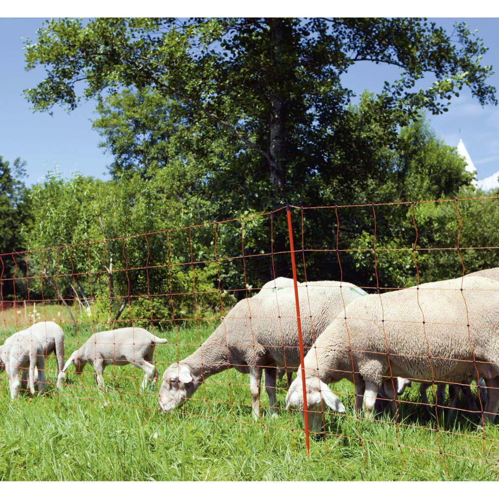 Elektrinio piemens tinklas avims Neutral OviNet, oranžinis, 108 cm цена и информация | Prekės ūkiniams gyvūnams | pigu.lt