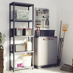 Spintelė Keter Stilo, 90 cm, pilka цена и информация | Шкафчики в гостиную | pigu.lt