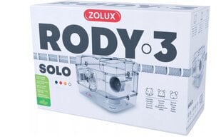 Клетка для грызунов Zolux Rody3 Solo, 41x27x28 см, белая цена и информация | Переноски, сумки | pigu.lt