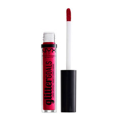 Lūpų dažai NYX Glitter Goals Liquid Lipstick Reflector lipstick, 3 ml kaina ir informacija | Lūpų dažai, blizgiai, balzamai, vazelinai | pigu.lt