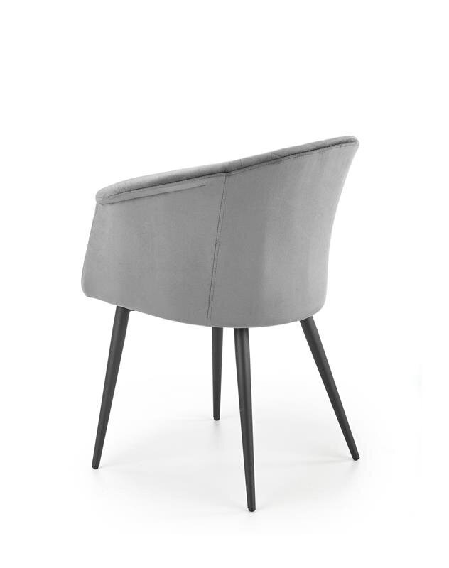 Kėdė Halmar K421, pilka kaina ir informacija | Virtuvės ir valgomojo kėdės | pigu.lt