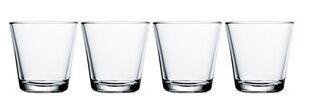 Iittala 4-ių stiklinių komplektas Katrio, 210 ml kaina ir informacija | Taurės, puodeliai, ąsočiai | pigu.lt