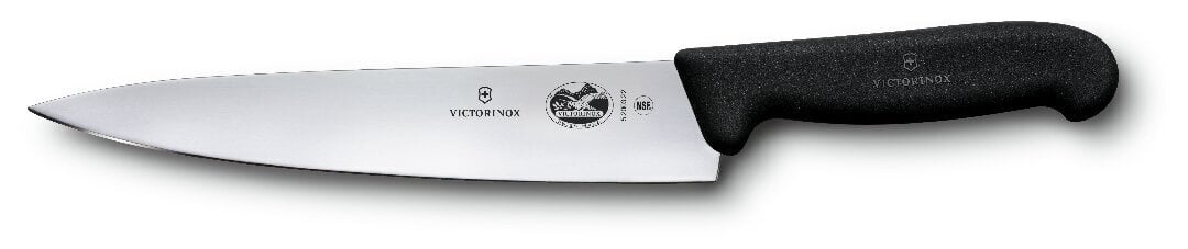 Virėjo peilis Victorinox, 22 cm, plastikinė rankena цена и информация | Peiliai ir jų priedai | pigu.lt