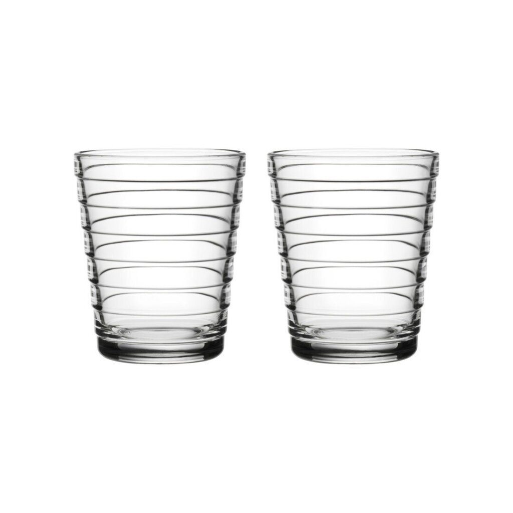 Iittala 4-ių stiklinių komplektas Aino Aalto, 220 ml kaina ir informacija | Taurės, puodeliai, ąsočiai | pigu.lt