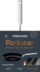 Fiskars keptuvė Rotisser, 26 cm kaina ir informacija | Keptuvės | pigu.lt