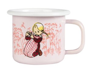 Emalio puodelis Muurla Emil 1,5 dl Ida, rožinis kaina ir informacija | Taurės, puodeliai, ąsočiai | pigu.lt
