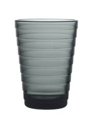 Стакан для напитков Iittala Aino Aalto 22 cl темно-серый, 2шт цена и информация | Стаканы, фужеры, кувшины | pigu.lt