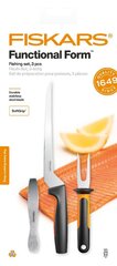 Набор ножей для рыбы Fiskars Functional Form, 3 части цена и информация | Fiskars Кухонные и столовые приборы | pigu.lt