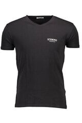 Iceberg marškinėliai vyrams ICE1UTS02, juodi kaina ir informacija | Vyriški marškinėliai | pigu.lt